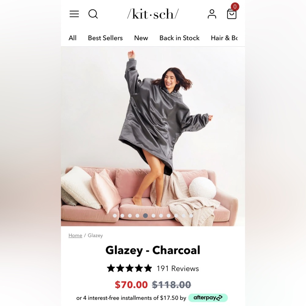 Kitsch silk comfy
